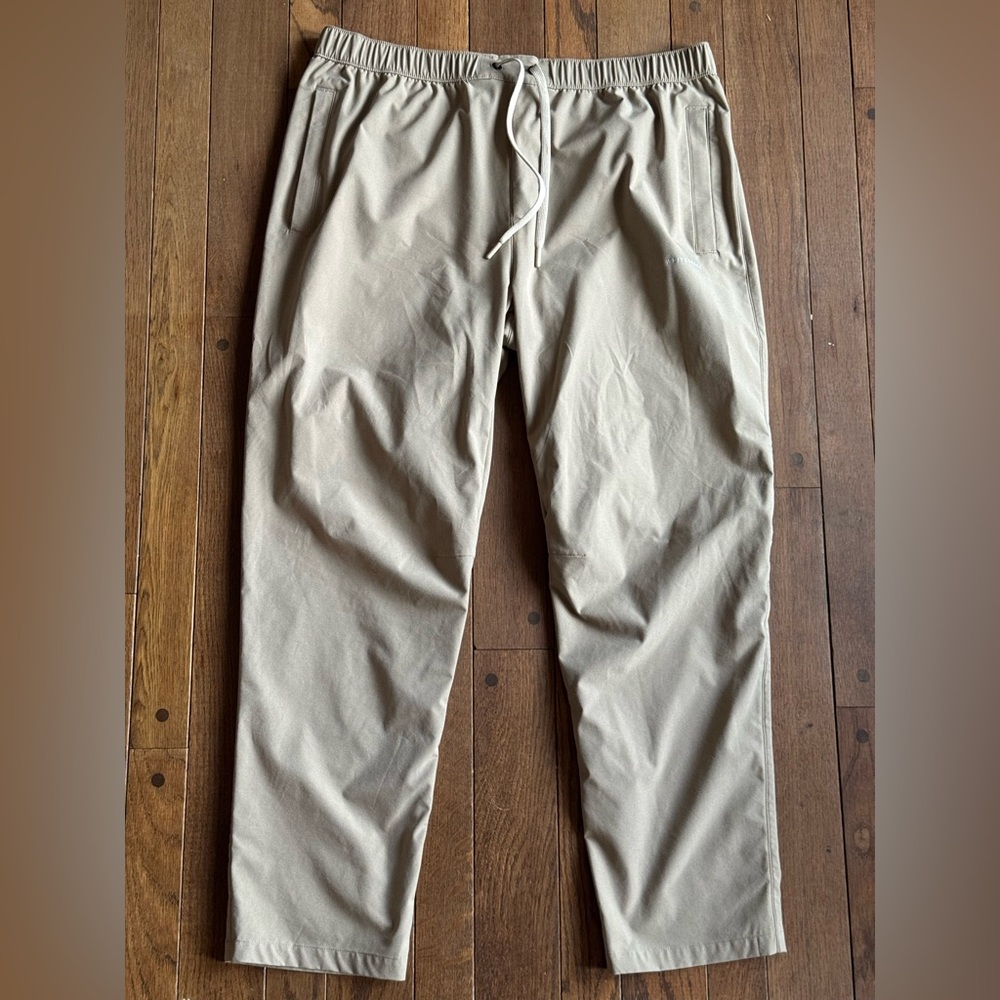 WHITESPACE Performance Travel Pant - Drawstring - Beige 

Men's Large